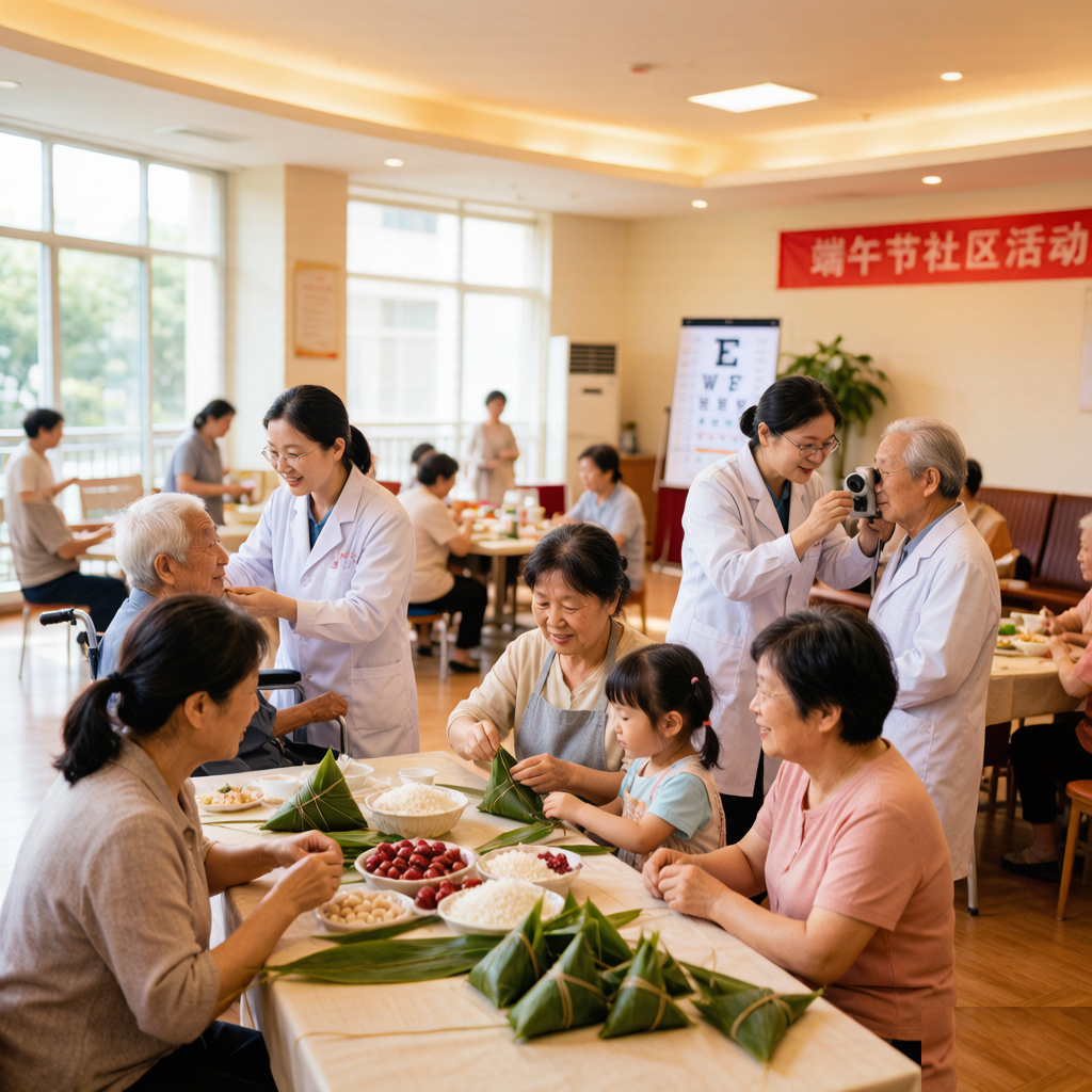 一叶粽子一缕情·邻里过端午